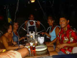 curtindo amigos de navegada