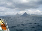 CHEGANDO EM ST. LUCIA- PITONS