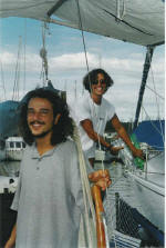 Sada para Ilha Grande, maio de 2001