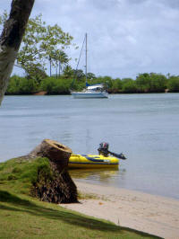 Ilha do Sapinho, janeiro de 2009