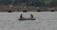 Canoa de pesca SEUCU, na Ribeira/ SSA